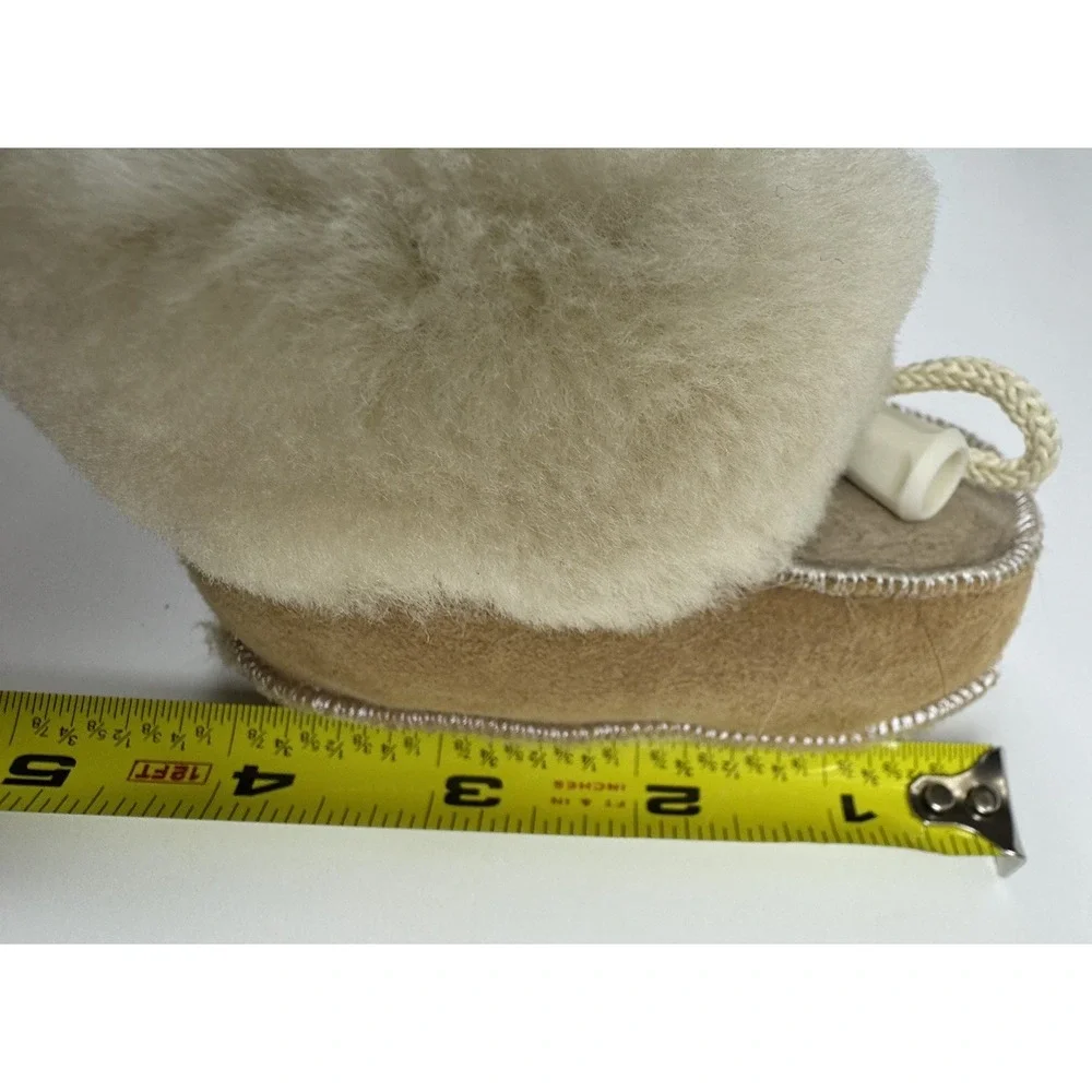 BABY ‎ SLIPPERS/SHEEPSKIN BOOTS FOR BABY 100% GENUINE LEATHER UNISEX SIZE UK 3
